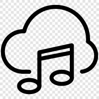 streaming music, streaming, music streaming, music icon svg