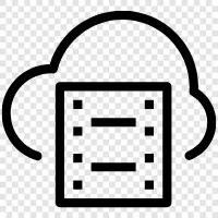 Streaming, Streaming Services, Cloud Storage, Video Streaming icon svg