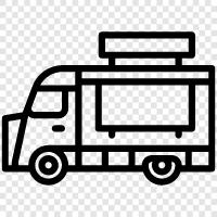 Street Food, Street Eats, Food Trucks, Food Carts icon svg