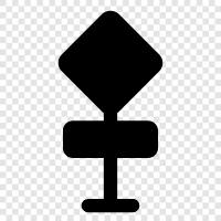 street name, road sign, traffic sign, direction sign icon svg