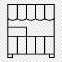 Straßenhändler, LebensmittelLKW, Lebensmittelwagen, Hawker Zentrum symbol