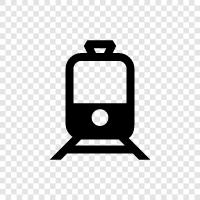 streetcar, bus, railway, Tram icon svg