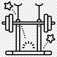 strength training, weightlifting, muscle, workout icon svg