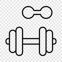 strength training, muscle, workout, weights icon svg