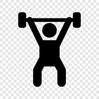 strength training, muscle, strength, workout icon svg