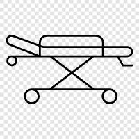 stretcher bars, stretcher bed, stretcher mat, stretcher frame icon svg