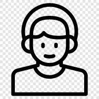 student, listening, focus, concentration icon svg