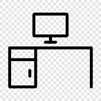 çalışma masaları, masa için çalışma masası, ev için çalışma masası, çalışma masası ikon svg