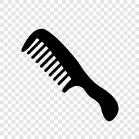 style, hair, hair products, Comb icon svg