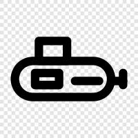 submarine, submersible, diving, diving equipment icon svg