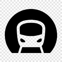 subway, train, transit, bus icon svg