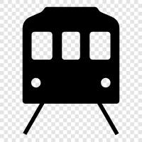 subway, transit, bus, train icon svg