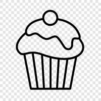 sugar, cake, frosting, chocolate icon svg