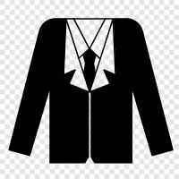 suit, dress, clothing, attire icon svg