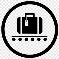 suitcase, travel, bags, tote icon svg