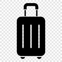 suitcase, travel, carryon, checkin icon svg