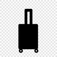 suitcase, travel, luggage storage, luggage rack icon svg