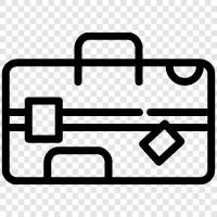 suitcase, travel, bags, backpack icon svg
