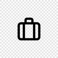 suitcase, travel, packing, luggage icon svg