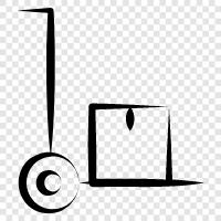 Kofferwagen, Gepäckträger, L, Gepäckwagen symbol