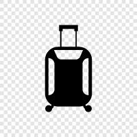 suitcase, backpack, duffel bag, tote bag icon svg