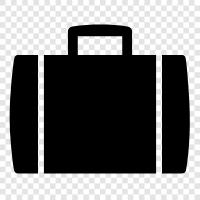 suitcase, carry on, travel, packing icon svg