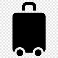 suitcase, travel, luggage, storage icon svg