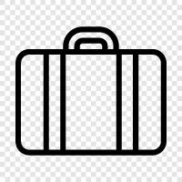 suitcase, carryon, travel, baggage icon svg