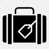 suitcase, luggage, travel, bags icon svg