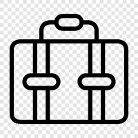 suitcase, travel, luggage rack, carryon icon svg