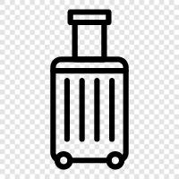 suitcase, travel, packing, storage icon svg