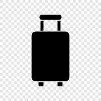 suitcase, travel, luggage, bag icon svg