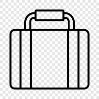 suitcase, bag, duffel bag, backpack icon svg