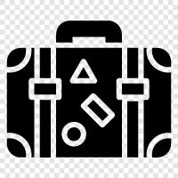 suitcase, Travel, Traveling, Vacation icon svg