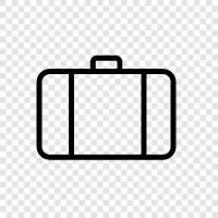 suitcase, luggage, travel, carry on icon svg