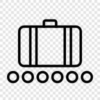 suitcase, travel, luggage, carry on icon svg