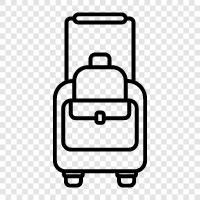 чемодан, проезд, багаж, сумка Значок svg
