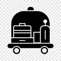 suitcases, bags, backpacks, travel icon svg