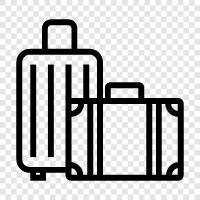 Suitcases, Backpacks, Tote Bags, Duffel Bags icon svg