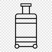 suitcases, backpacks, duffel bags, handbags icon svg