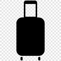 suitcases, backpacks, duffel bags, travel icon svg