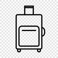 Suitcases, Backpacks, Duffel Bags, Carryons icon svg