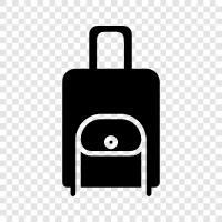 suitcases, backpacks, travel, luggage icon svg