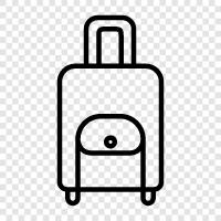 suitcases, luggage, travel, suitcase icon svg