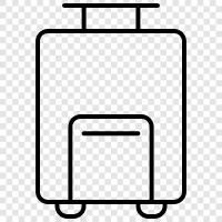 suitcases, bags, backpacks, duffel bags icon svg