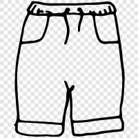 summer, shorts season, shorts for summer, summer shorts icon svg