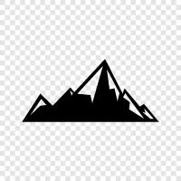 summit, peak, elevation, high icon svg