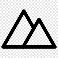 Summit, Climb, Hike, Trail icon svg