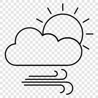 Sun Cloud, Cloud Services, Cloud Computing, Cloud Storage icon svg