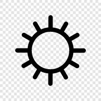 sun, sunburn, tanning, skin cancer icon svg